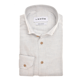 Ledub Heren Overhemd 0142915 Bleu