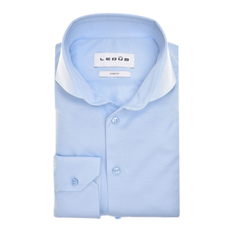 Ledub Heren Overhemd 0142967 Bleu