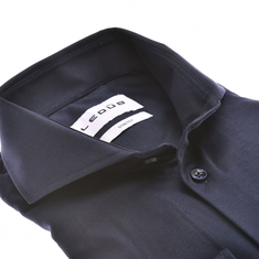 Ledub Heren Overhemd 0142967 Navy