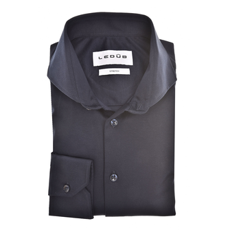 Ledub Heren Overhemd 0142967 Navy