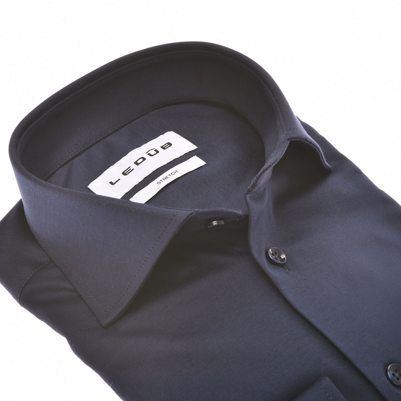 Ledub Heren Overhemd 0143000 Navy