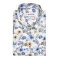 Ledub Heren Overhemd 0702056 Midden blauw