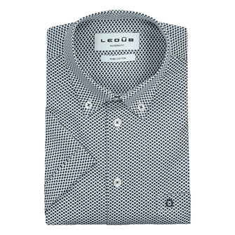 Ledub Heren Overhemd 0702065 Navy