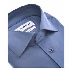 Ledub Heren Overhemd 143116 Blauw mele