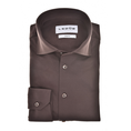 Ledub Heren Overhemd 143116 Midden bruin