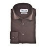 Ledub Heren Overhemd 143116 Midden bruin