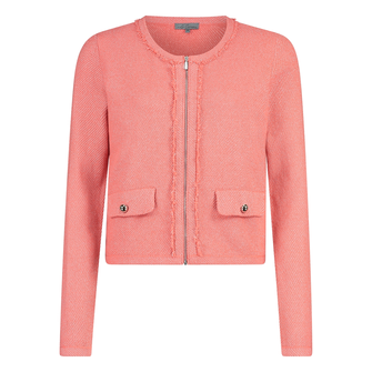Les Copines Dames Blazer 25034 Koraal