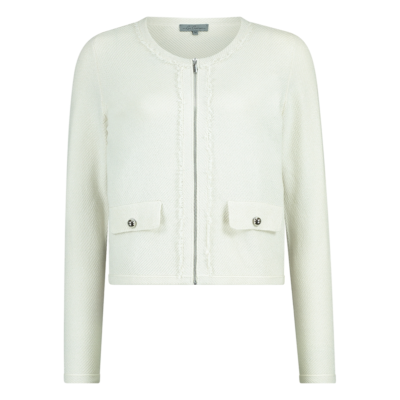 Les Copines Dames Blazer 25034 OFF-WHITE