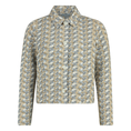 Les Copines Dames Blazer 25059jacquardjacket Camel