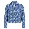 Les Copines Dames Blazer 25059jacquardjacket Navy