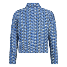 Les Copines Dames Blazer 25059jacquardjacket Navy