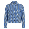 Les Copines Dames Blazer 25059jacquardjacket Navy