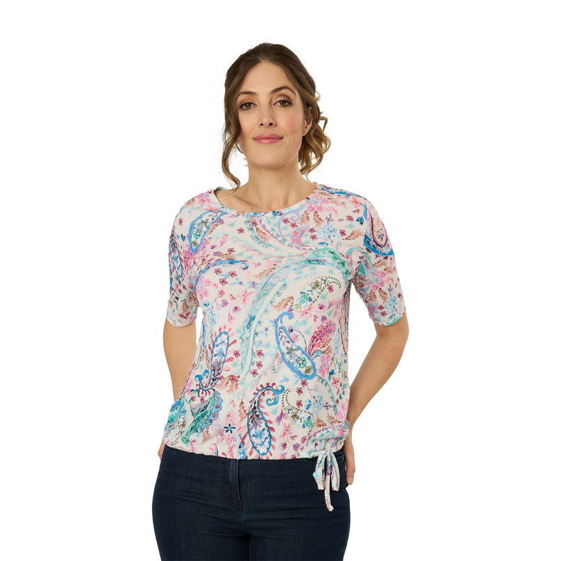 Les Copines Dames Blouse 25039 Roze