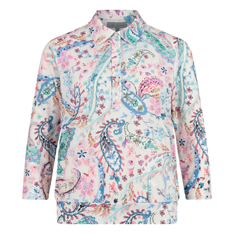 Les Copines Dames Blouse 25040 Roze