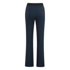 Les Copines Dames Broek 25025pantalonwafelst Navy