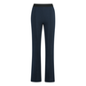 Les Copines Dames Broek 25025pantalonwafelst Navy