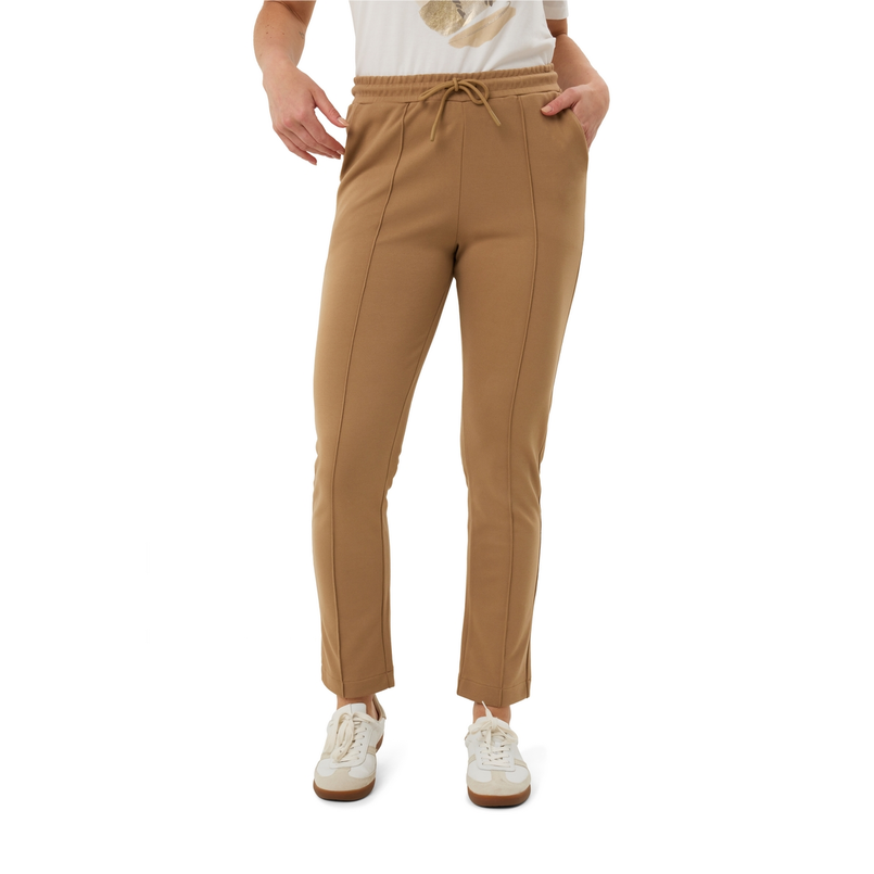 Les Copines Dames Broek 25042pantpuntalcsmal Camel