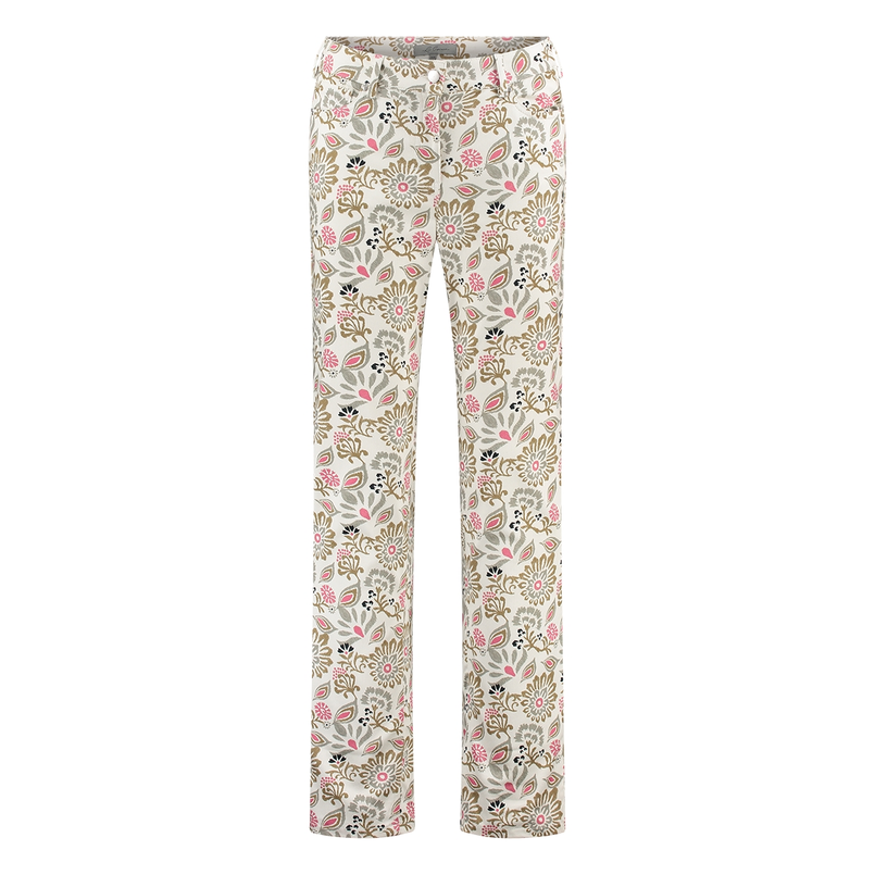 Les Copines Dames Broek Gretha bloem Diverse kleuren 499