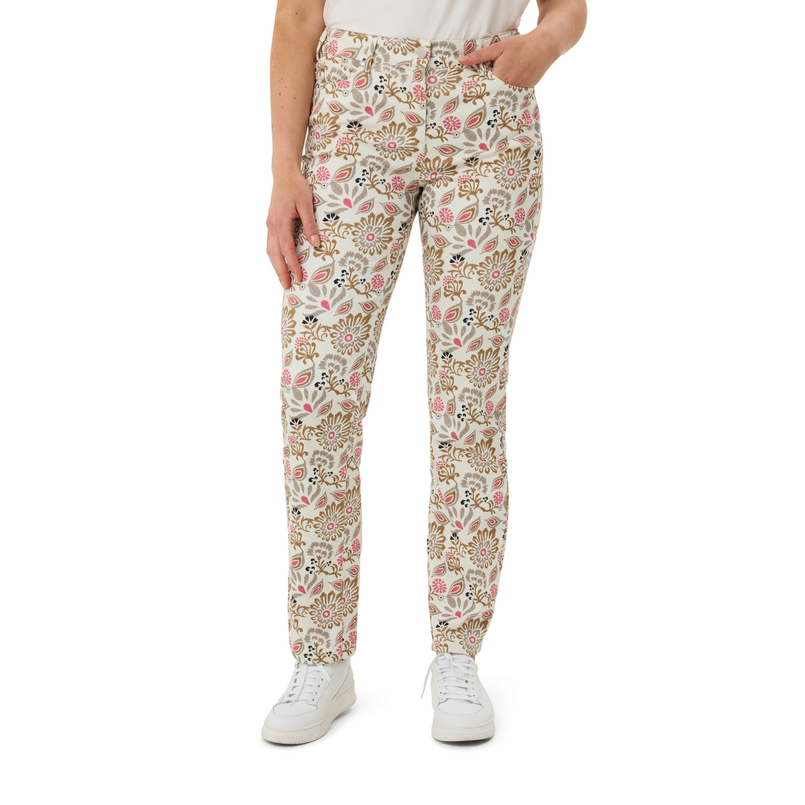 Les Copines Dames Broek Gretha bloem Diverse kleuren 499