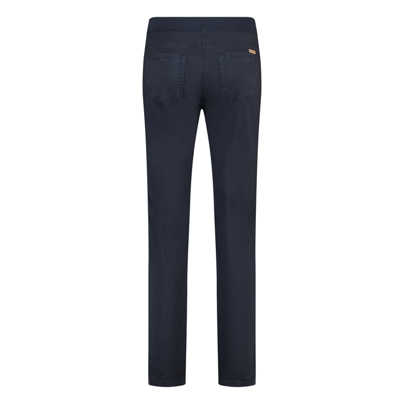 Les Copines Dames Broek Paula Long Co/el Navy