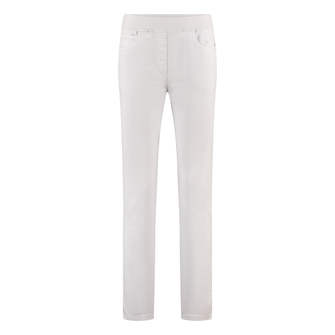 Les Copines Dames Broek Paula Long Co/el Zilver