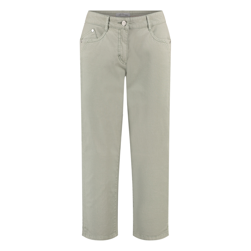 Les Copines Dames Capri Capri 60146 Khakigroen