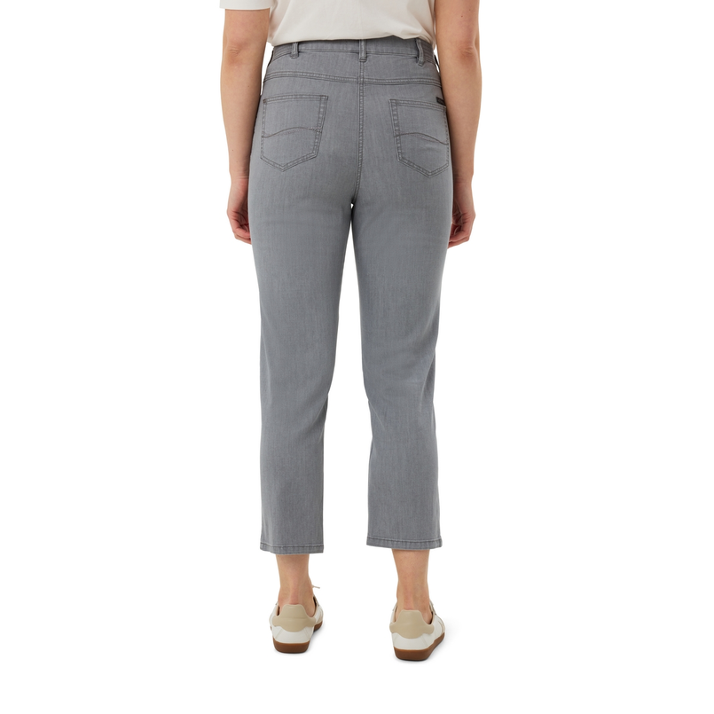 Les Copines Dames Capri Gretha3/4 Lichtgrijs