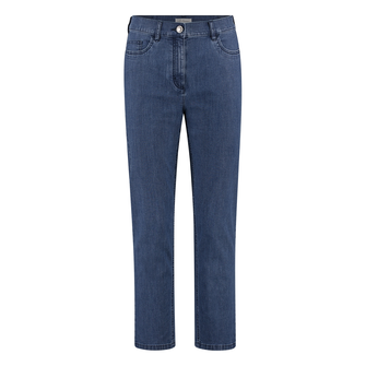 Les Copines Dames Capri Gretha3/4 Mid blue denim