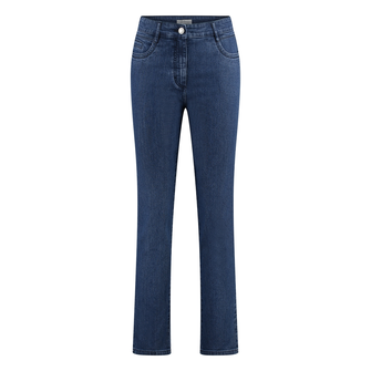 Les Copines Dames Jeans Cathy Mid blue denim