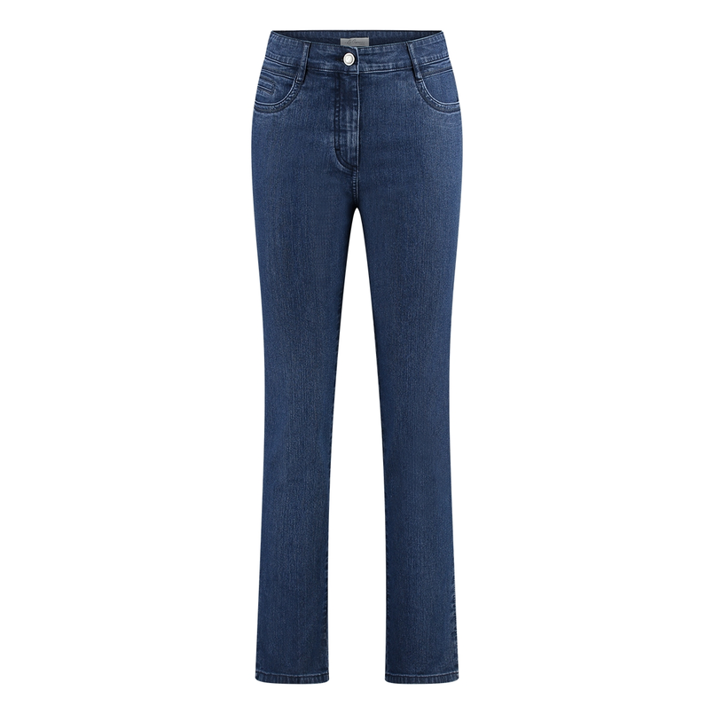Les Copines Dames Jeans Cathy Mid blue denim