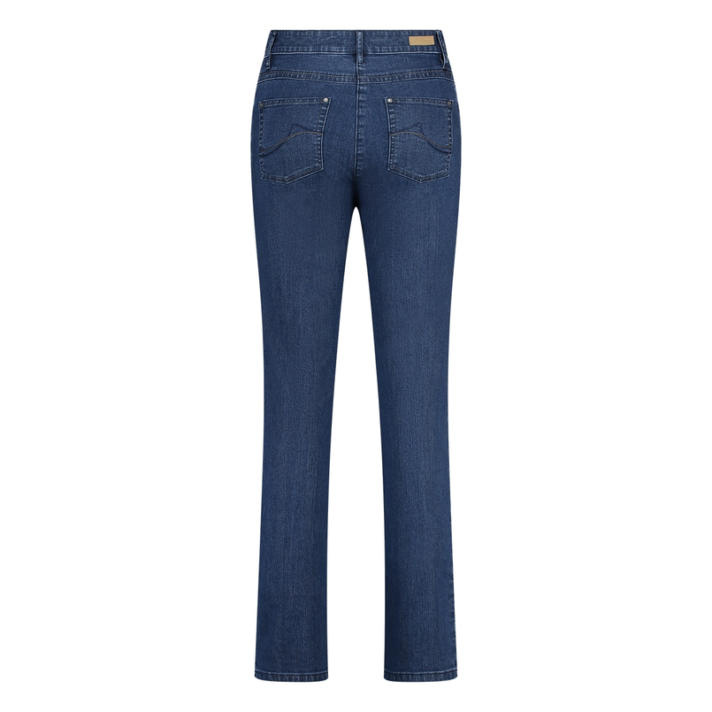 Les Copines Dames Jeans Cathy Mid blue denim