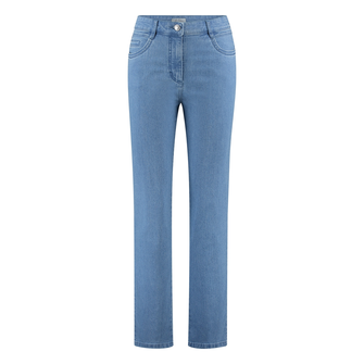 Les Copines Dames Jeans Cathydenim Sandra Bleached blue denim