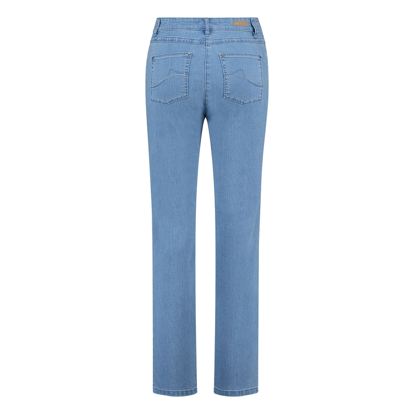 Les Copines Dames Jeans Cathydenim Sandra Bleached blue denim