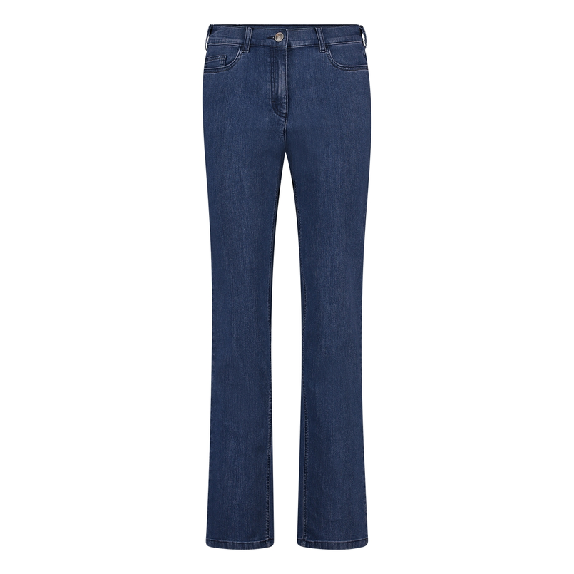 Les Copines Dames Jeans Getha Denim Sandra Mid blue denim