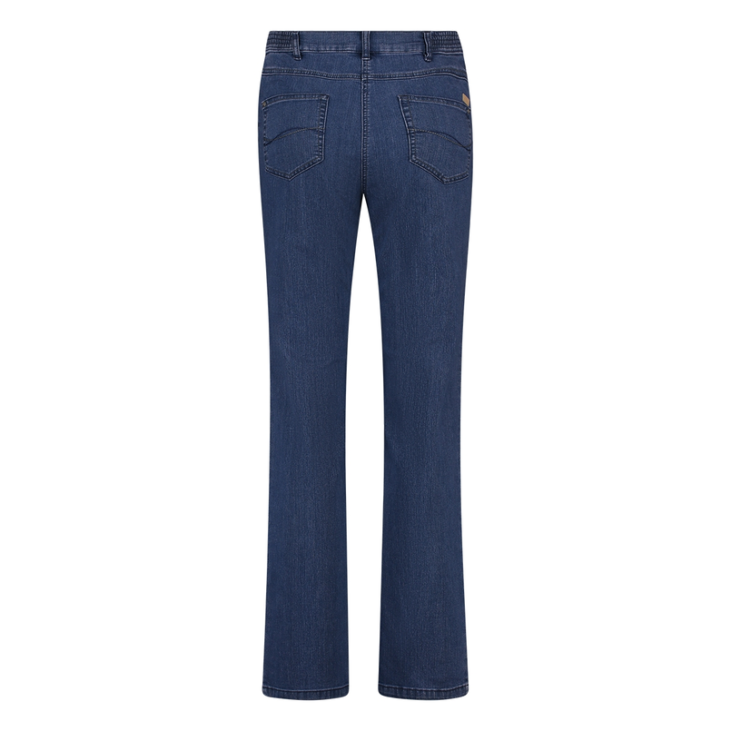 Les Copines Dames Jeans Getha Denim Sandra Mid blue denim