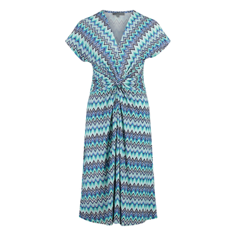 Les Copines Dames jurk 25076 Bleu