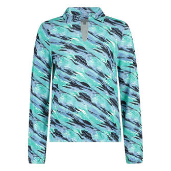Les Copines Dames Polo 25035poloblousondess Aqua