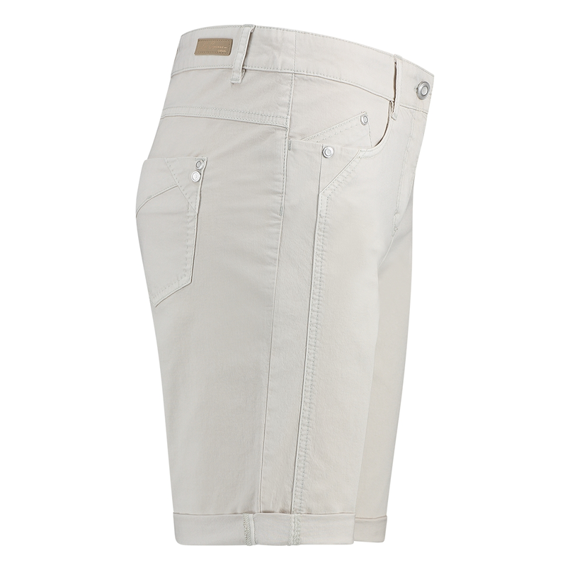 Les Copines Dames Short Bermuda 60274 Lichtgrijs