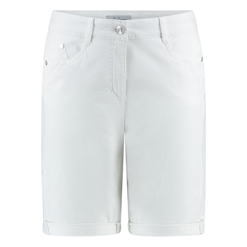 Les Copines Dames Short Bermuda 60274 Wit