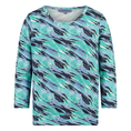 Les Copines Dames Top 25036topblouson3/4mw Aqua