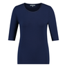 Les Copines Dames Top 25038topsatinbies Navy
