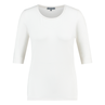 Les Copines Dames Top 25038topsatinbies OFF-WHITE