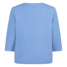 Les Copines Dames Top 25146 Midden blauw