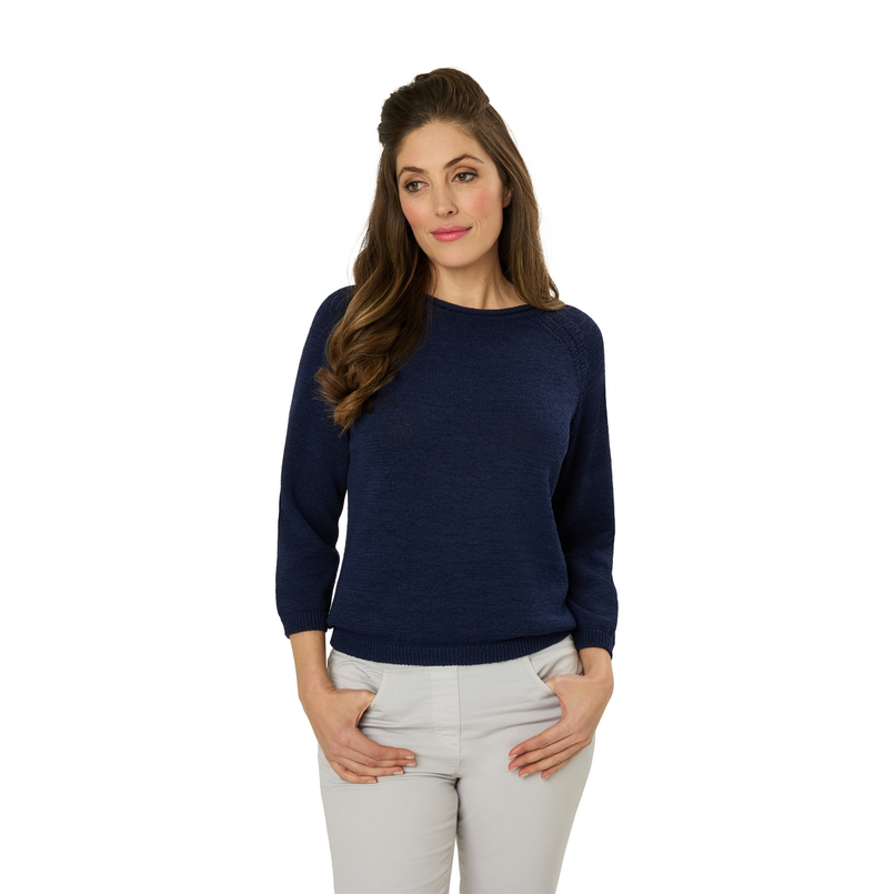 Les Copines Dames Trui 25125 Navy