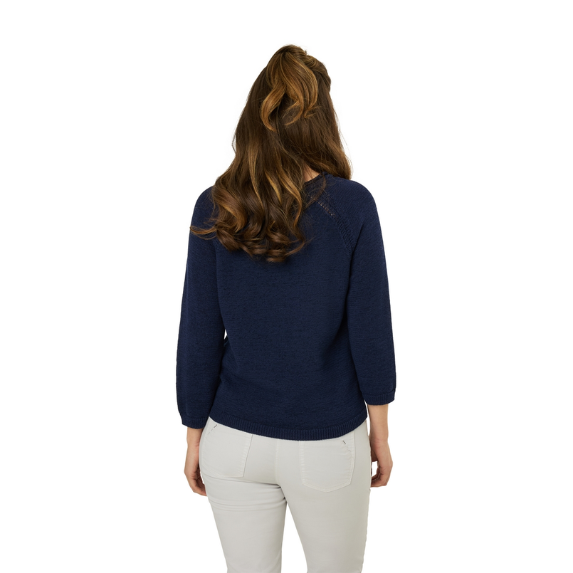 Les Copines Dames Trui 25125 Navy