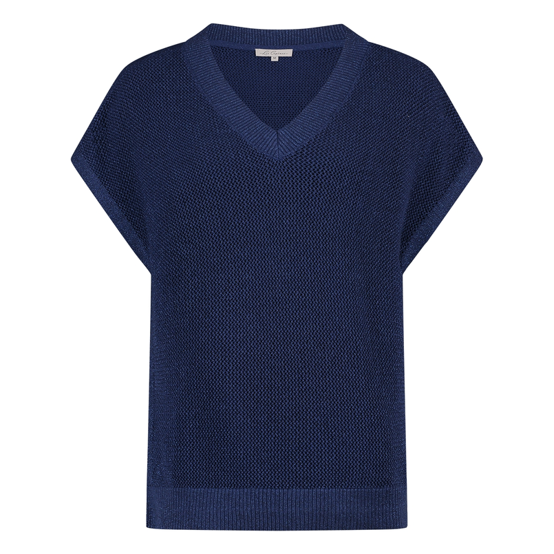 Les Copines Dames Trui Slk20-8387 Navy