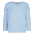 Les Copines Dames Trui Slk20-8742pullvleerm Bleu