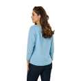 Les Copines Dames Trui Slk20-8742pullvleerm Bleu