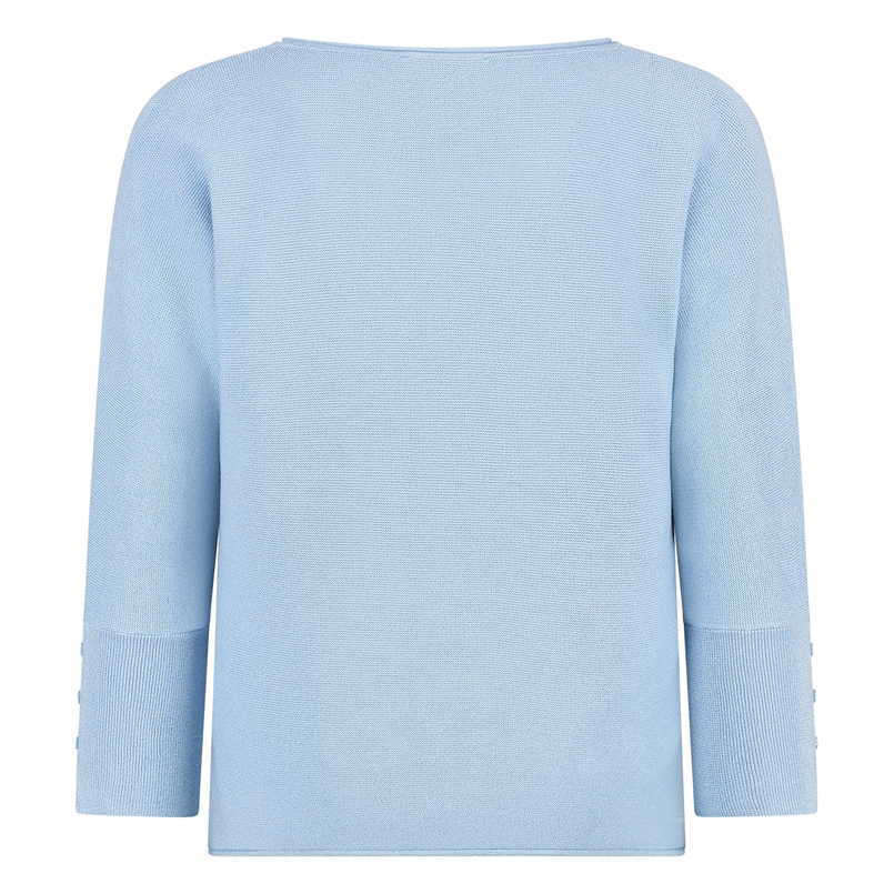 Les Copines Dames Trui Slk20-8742pullvleerm Bleu