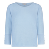 Les Copines Dames Trui Slk20-8742pullvleerm Bleu